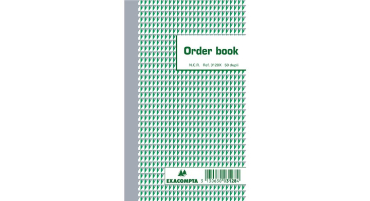 Orderboek exaclair 175x105mm 50x2v