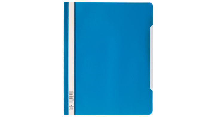 Snelhechter durable 2570 a4 pvc blauw