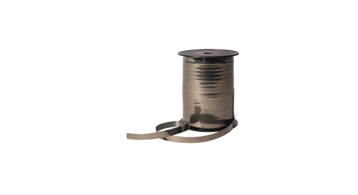 Krullint 10mmx250mtr 59 Donkergrijs Metallic