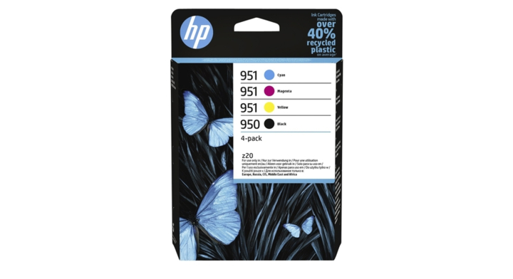 Inkcartridge hp 950 951 6zc65ae zwart 3 kleuren(3935551)