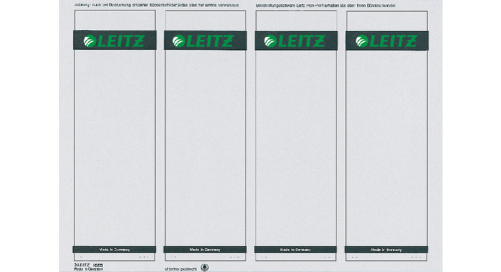 Rugetiket leitz 1080 printbaar 61x192mm zelfkl