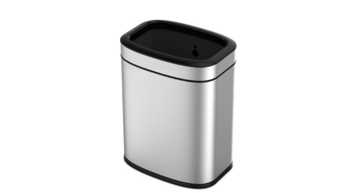 Oli-Cube, afvalbak, open top, 20 liter, mat RVS, VB 903620