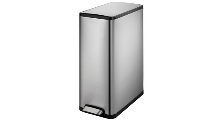 Eko Ecoslim, pedaalemmer, 2x20 liter, mat RVS, VB 937640