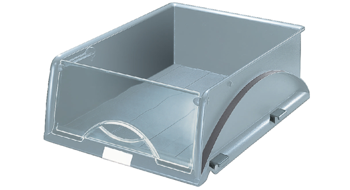 Sorteerbak leitz 5231 sorty a4 grijs klep tr mat