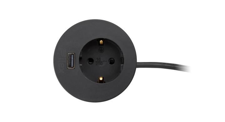 Filex, Power-Spot, Usb Charge eGST, zwart