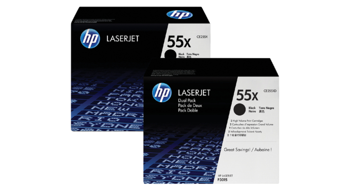 Tonercartridge hp ce255xd no 55x duopack(ce255xd)