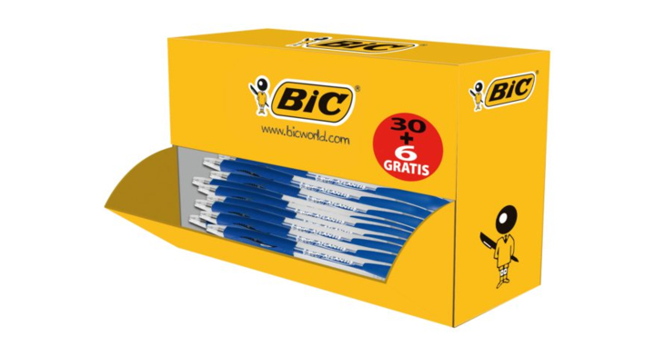 Balpen bic atlantis classic valuepack blauw(920286)
