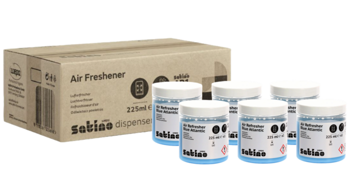Satino | Luchtverfrisser | 225ml | Blue Atlantic | AR1 | 333375 (6 stuks)
