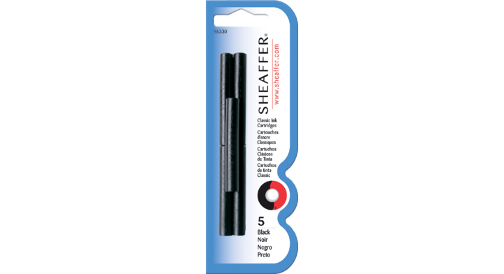 Inktpatroon sheaffer skrip classic zwart(sh-96330)