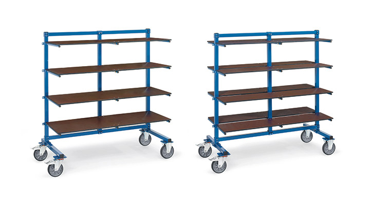 Legborden voor draagarmen, 1600x600 mm mm
