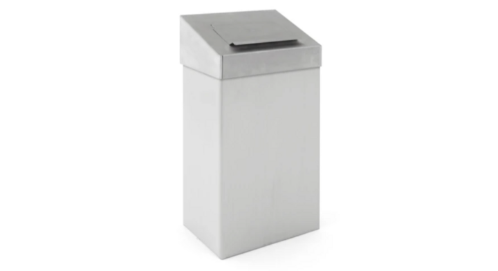 Sanitaire Afvalbak | 18 Liter | Mat RVS | VB 650002