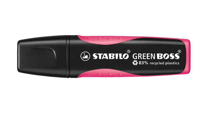 Markeerstift stabilo green boss 6070/56 roze(6070/56)
