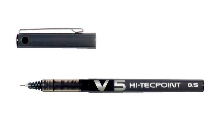 Rollerpen pilot hi-tecpoint bx-v5 0.3mm zwart