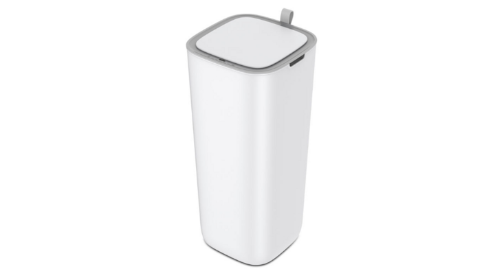 Morandi, afvalbak met sensor, 30 liter, wit, VB 628830