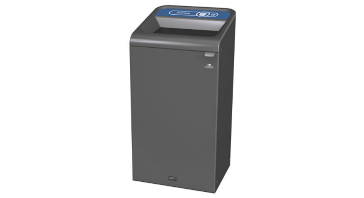 Rubbermaid Configure, modulaire afvalscheidingsbak, 87 liter, VB 500435 | papier Frans