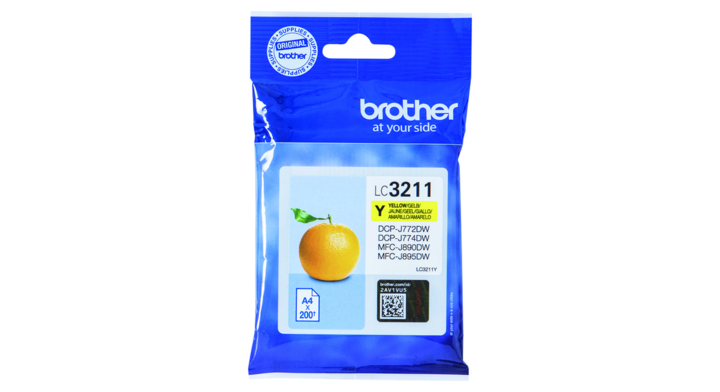 Inkcartridge brother lc-3211 geel(lc3211y)