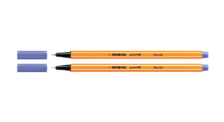 Fineliner stabilo point 88 lichtlila