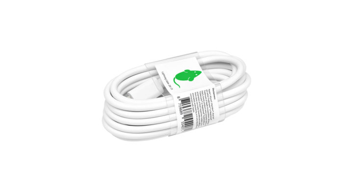 Kabel green mouse usb lightning-a 2meter wit(46956538)
