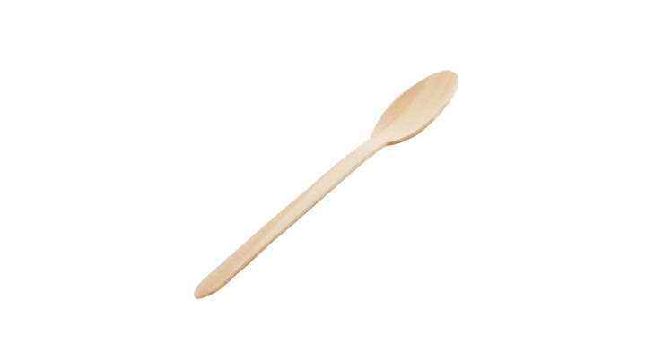 Lepel hout, 158mm (2500 stuks)