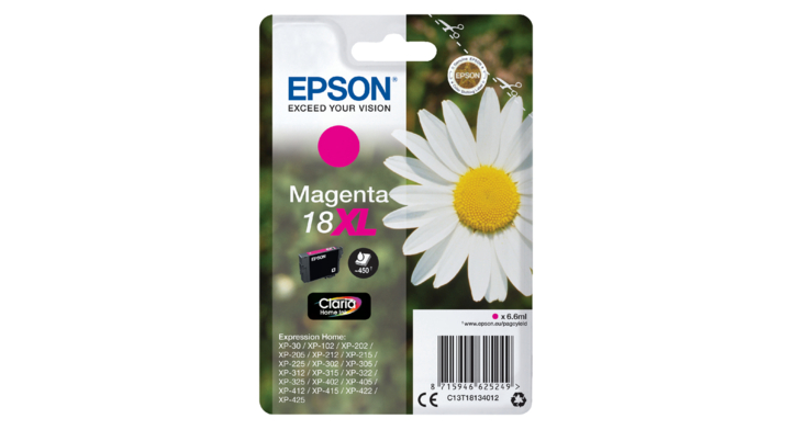 Inkcartridge epson 18xl t1813 rood(2666421)
