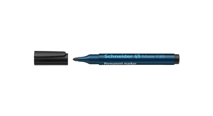Viltstift schneider 130 rond zwart(s-113001)