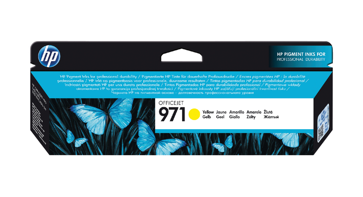 Inkjetcartridge hp cn624ae no 971 2.5k geel(cn624ae)