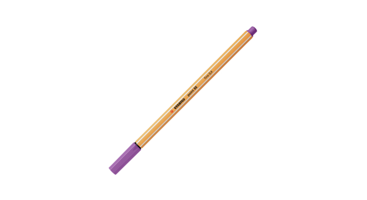 Fineliner stabilo point 88/60 vergrijsd violet(88/60)
