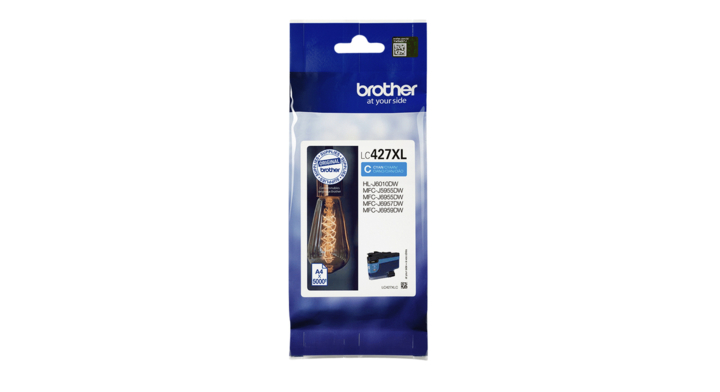 Inkcartridge brother lc-427xlc blauw(lc427xlc)