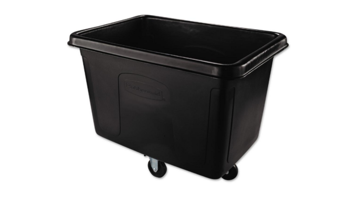 Rubbermaid, Cube Truck, 400 liter, zwart, VB 004614