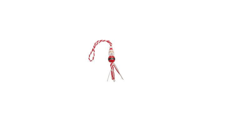 Gelukspoppetje, Kerstman, 30mm, rood (50 stuks)