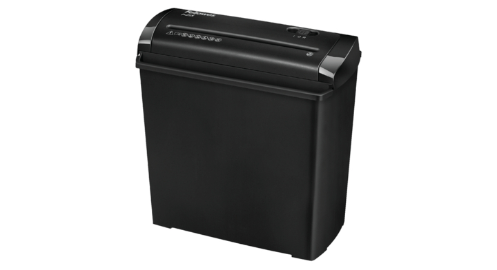 Fellowes P-25S, papiervernietiger, 7mm stroken, zwart