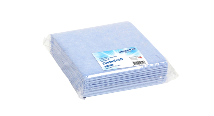 Cleaninq, viscose werkdoek, 38x40cm, blauw, 102095 (10 stuks)