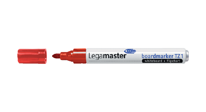 Viltstift lega tz1 whiteboard rond 1-3mm rood