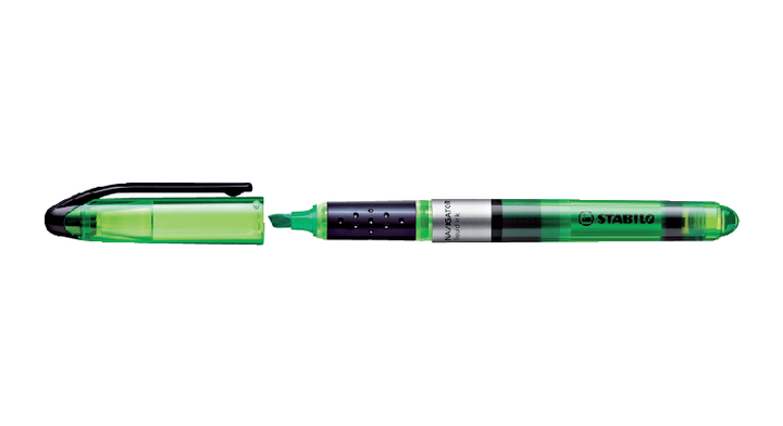 Markeerstift stabilo navigator groen