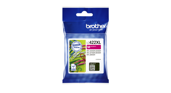 Inkcartridge brother lc-422xlm rood(lc422xlm)