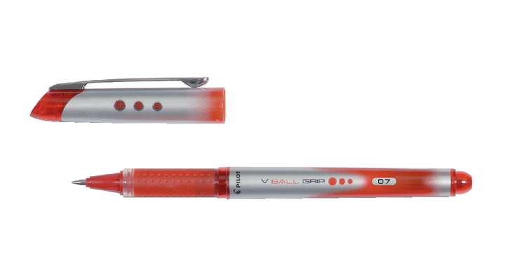 Rollerpen pilot v-ball grip bln-vbg-7 0.4mm rood