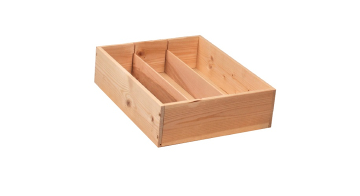 3-Fles Houten Kistje 295x335x95 mm 10st.