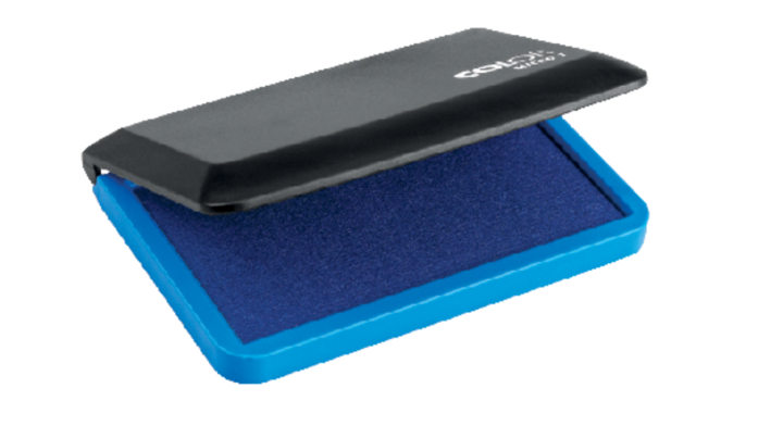 Inktkussen colop micro 1 9x5cm blauw