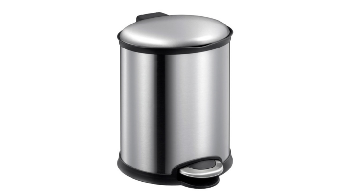 Eko Ellipse, pedaalemmer, 6 liter, mat RVS, VB 932506