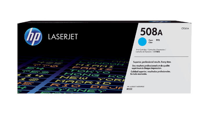 Tonercartridge hp 508a cf361a 5k blauw(cf361a)