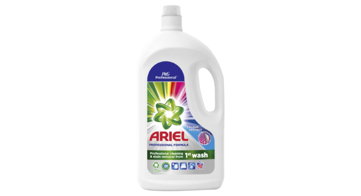 Ariel Professional Color, wasmiddel, 4 liter, 90 wasbeurten, 8006540996010 (1 stuk)