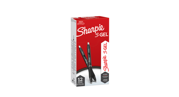 Gelschrijver sharpie 0,7mm rood(2136599)