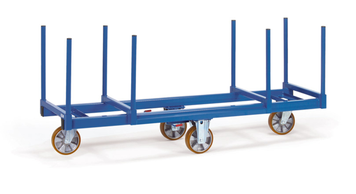Langmateriaal wagen, 2000x600x850 mm Draagverm. 1200kg