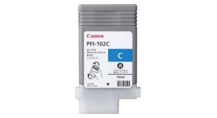 Inkcartridge canon pfi-102 blauw(0896b001)