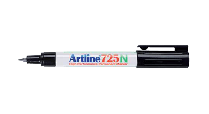 Fineliner artline 725 rond 0.4mm zwart(0641203)