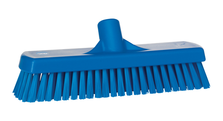 Vikan, vloerschrobber, 30.5cm, harde vezel, blauw, 70603 (1 stuk)