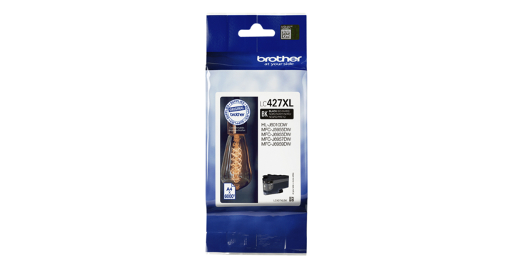 Inkcartridge brother lc-427xlbk zwart(lc427xlbk)