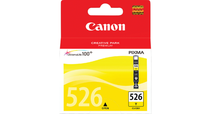 Inkcartridge canon cli-526 geel(4543b001)