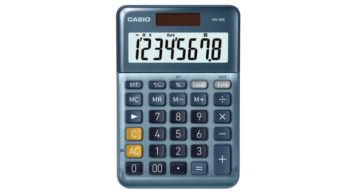 Rekenmachine casio ms-80e(ms-80e)