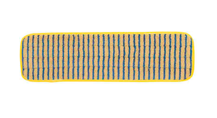 Rubbermaid Hygen, microvezelschrobbermop, geel/blauw, VB 000474 (1 stuk)